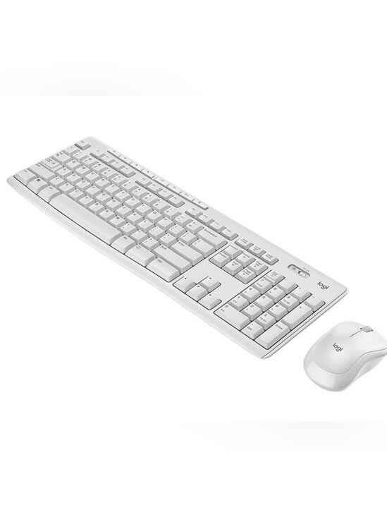 Logitech Other - Logitech White Wireless Keyboard and Mouse Combo